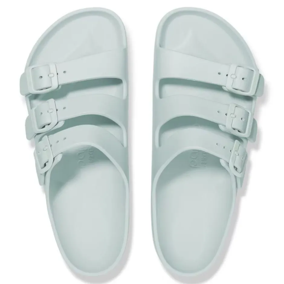 Women Birkenstock Florida Flex Platform Eva - Surf Green
