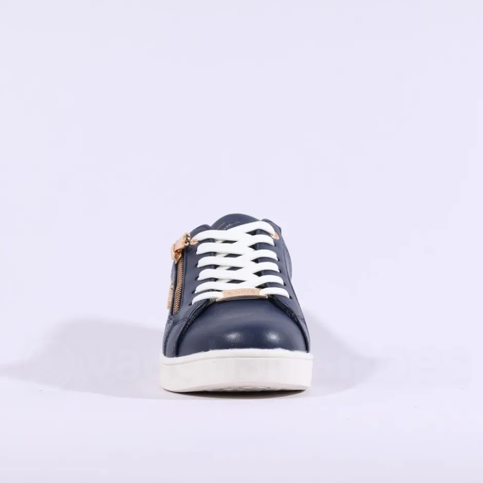 Women Tommy Bowe Ladies Flucher Sidezip Runner - Navy Gold