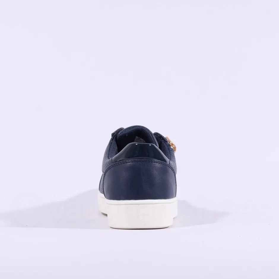 Women Tommy Bowe Ladies Flucher Sidezip Runner - Navy Gold