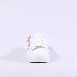 Women Tommy Bowe Ladies Flucher Sidezip Runner - White Gold