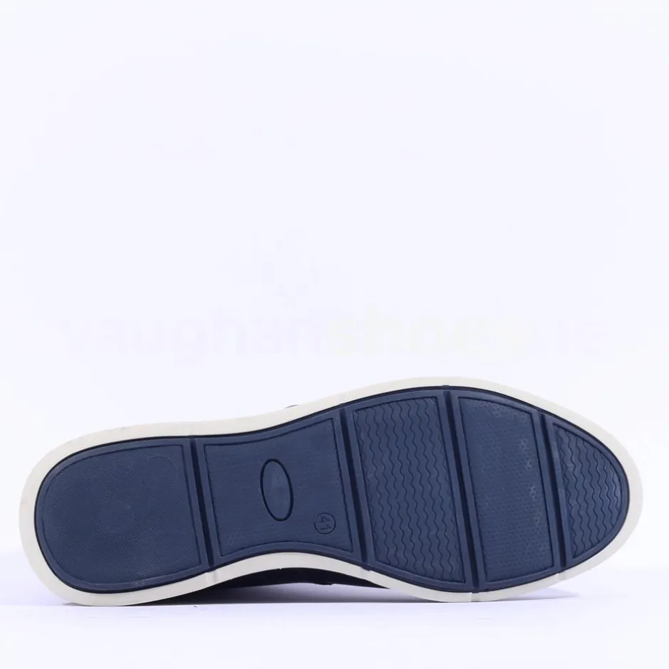 Tommy Bowe Gallo Laced Casual Trainer - Navy Leather