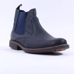 Anatomic Gel Garibaldi Gusset Boot - Navy Leather
