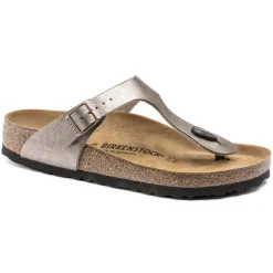 Women Birkenstock Gizeh Birko-Flor - Graceful Taupe