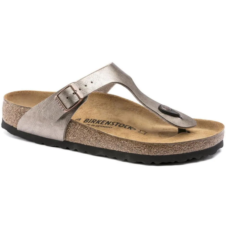 Women Birkenstock Gizeh Birko-Flor - Graceful Taupe