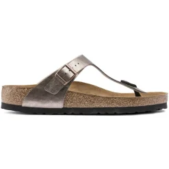 Women Birkenstock Gizeh Birko-Flor - Graceful Taupe