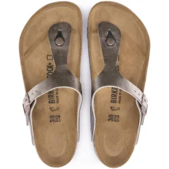 Women Birkenstock Gizeh Birko-Flor - Graceful Taupe