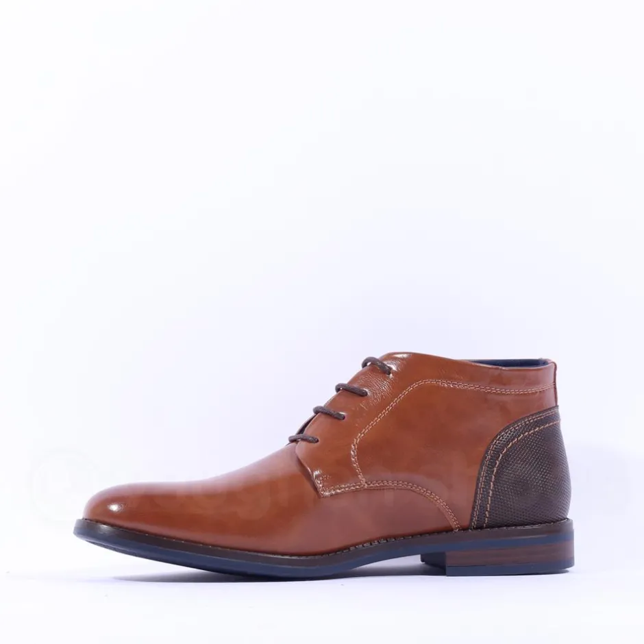 Brent Pope Grovetown Laced Boot - Camel