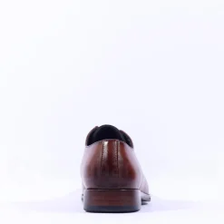 6th Sense Guitar Plain Toe Dress Shoe - Brown