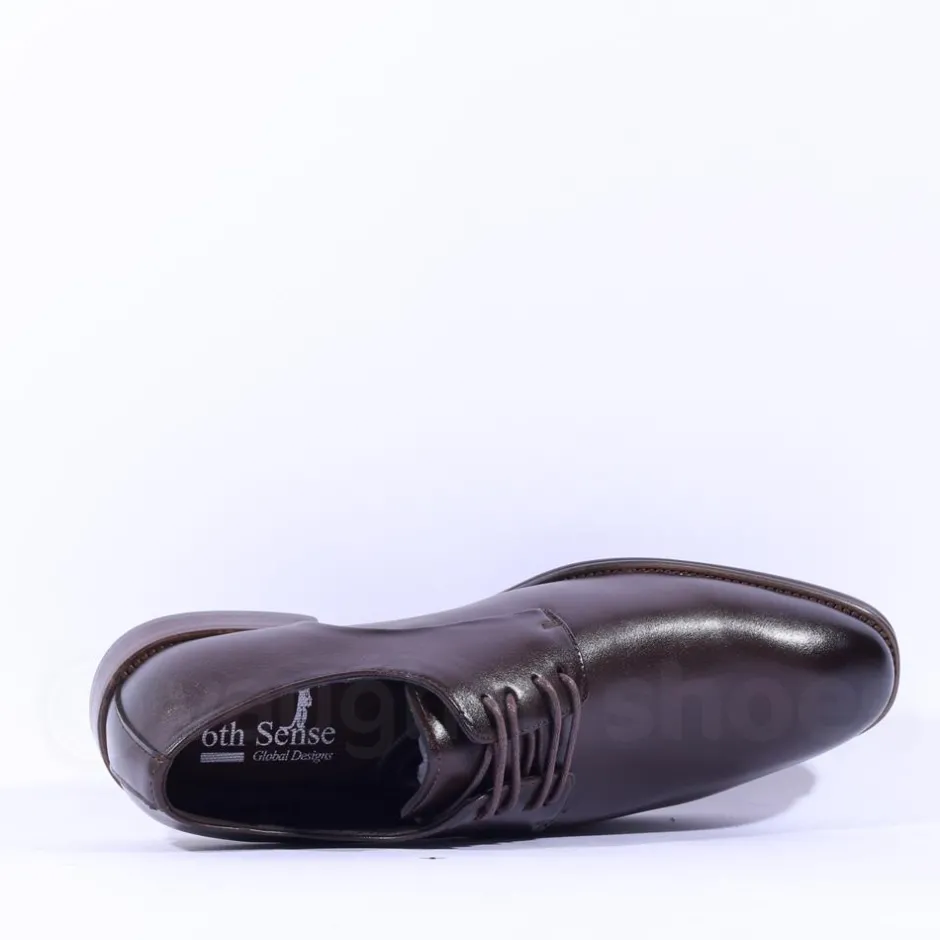 6th Sense Guitar Plain Toe Dress Shoe - Coffee