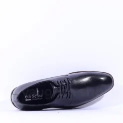 6th Sense Guitar Plain Toe Dress Shoe - Black