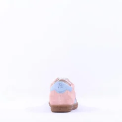Women Paul Green Gum Sole Laced Trainer - Rose Sky