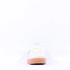 Women Victoria Gumsole Laced T Toe Trainer - Celeste