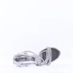 Women Sorento Gweedore Strappy Block Sandal - Silver