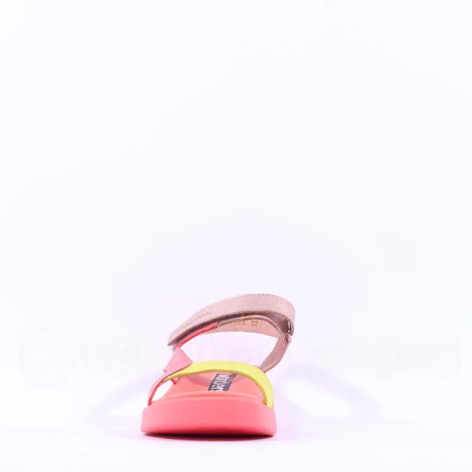 Women Wonders Hali Strappy Sporty Sandal - Coral Combi
