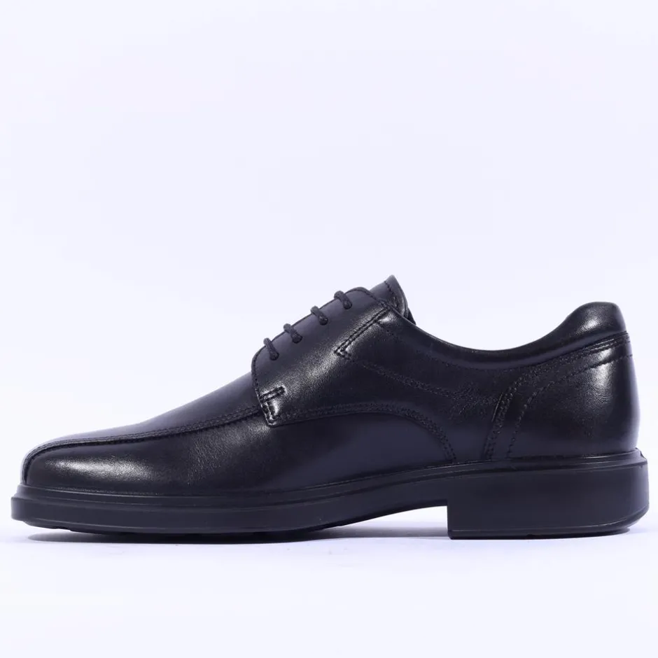 Ecco Men Helsinki 2 Laced Stitched Toe - Black Leather