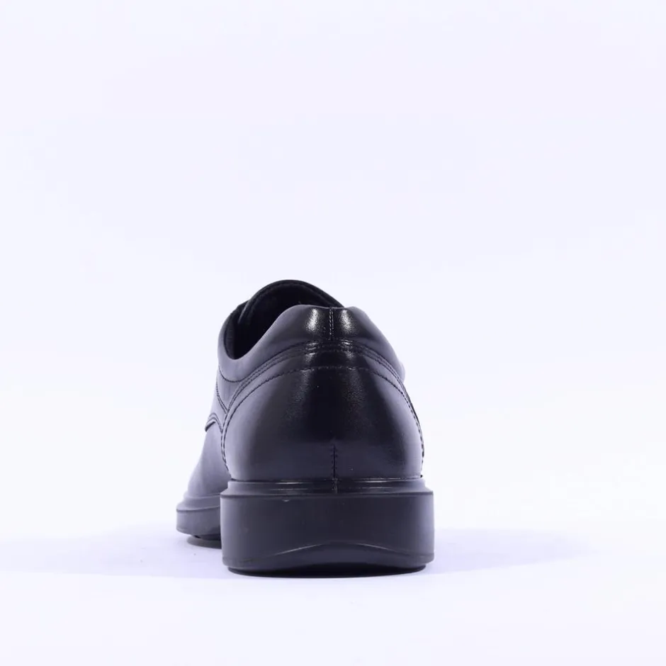 Ecco Men Helsinki 2 Laced Stitched Toe - Black Leather