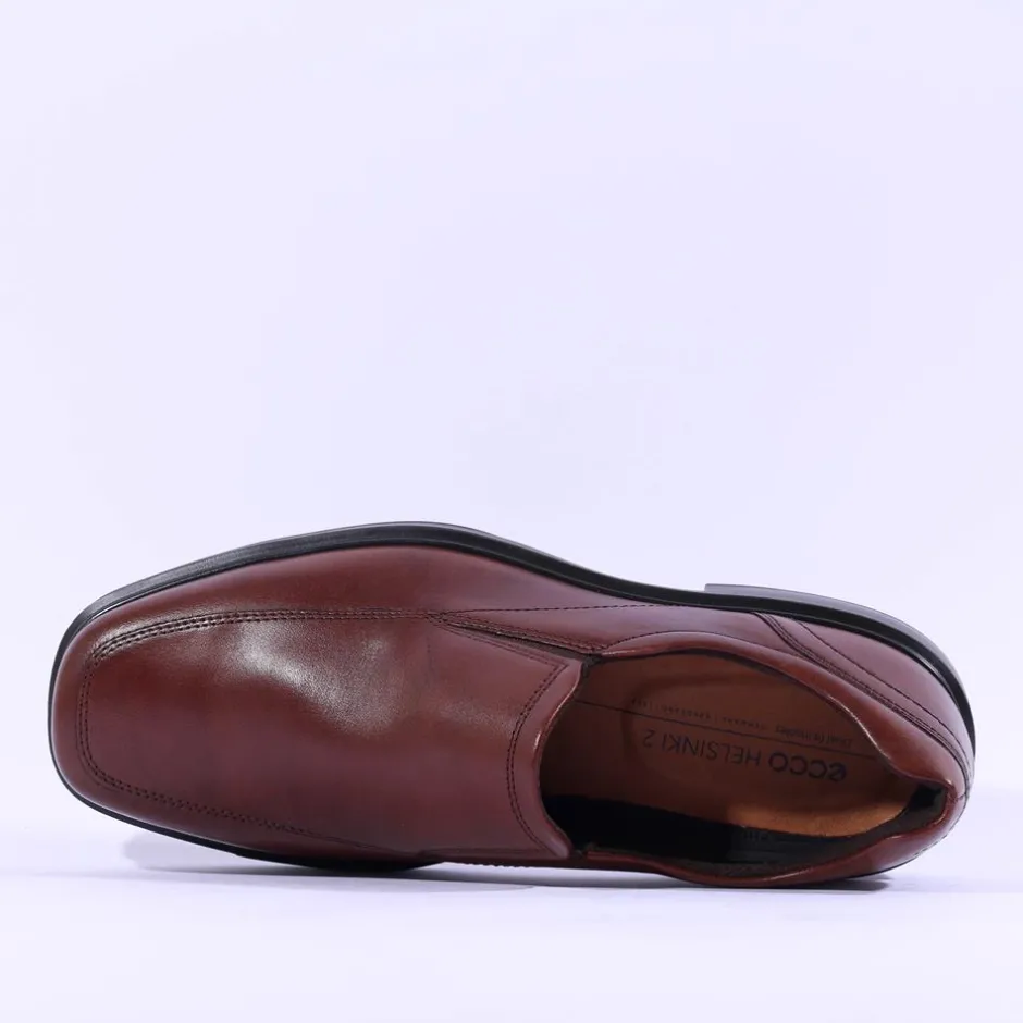 Ecco Men Helsinki 2 Slip On Shoe - Cognac Leather