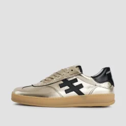 Women Another Trend Iconic Ii Gumsole Trainer - Gold Metallic