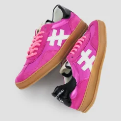 Women Another Trend Iconic Ii Gumsole Trainer - Fuchsia Black