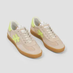 Women Another Trend Iconic Ii Gumsole Trainer - Beige Yellow