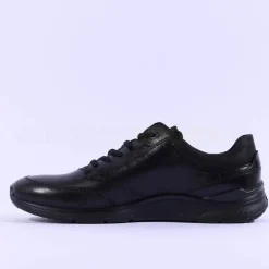 Ecco Men Irving Lace - Black Leather