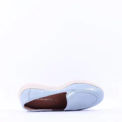 Women Tamaris Ixia Slip On Wedge - Light Blue