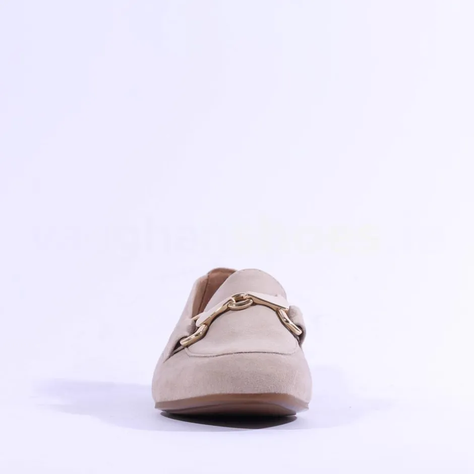 Women Gabor Jangle Slip On Buckle Loafer - Desert Suede