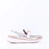 Women Caprice Kaia Slip On Mesh Link - White Gold
