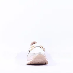 Women Caprice Kaia Slip On Mesh Link - White Gold