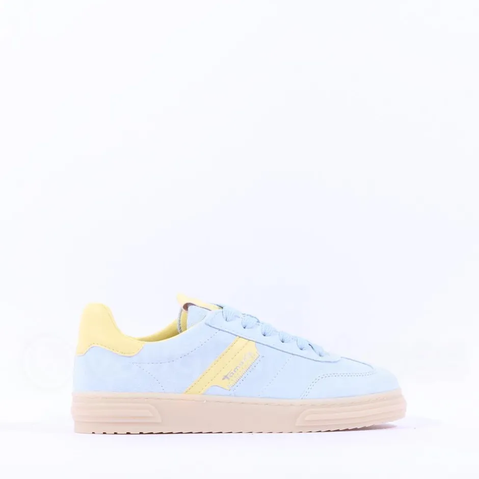 Women Tamaris Kaleo Gumsole Trainer - Light Blue