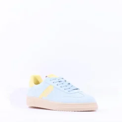Women Tamaris Kaleo Gumsole Trainer - Light Blue
