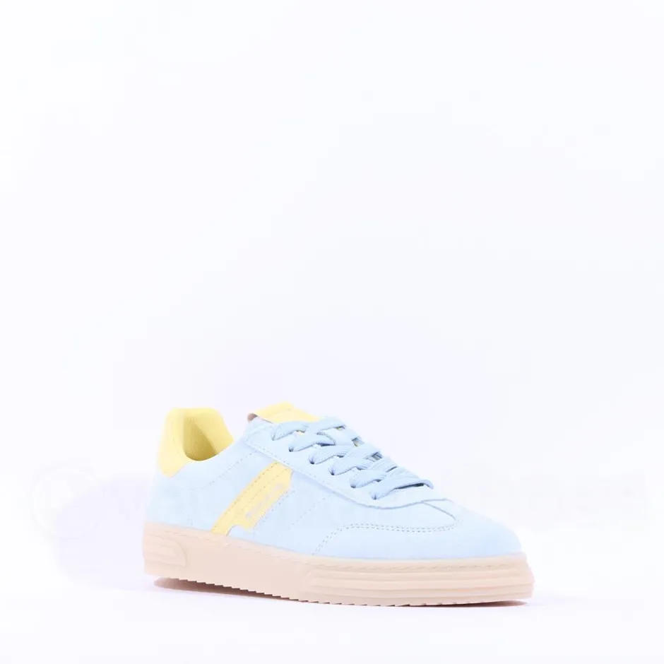 Women Tamaris Kaleo Gumsole Trainer - Light Blue