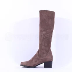 Women Caprice Kania Pullon Blockheel Long Boot - Cafe Stretch