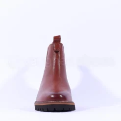 Women Ara Kent Pull On Chelsea Boot - Cognac Leather