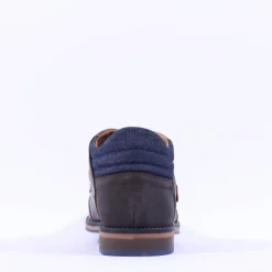 Tommy Bowe Kodela Hi Top Shoe - Dark Grey Leather