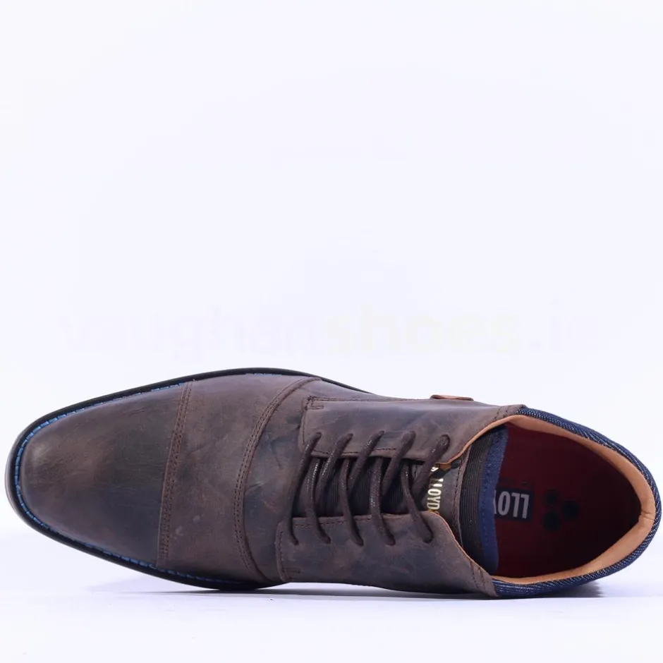 Tommy Bowe Kodela Hi Top Shoe - Dark Grey Leather