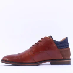 Tommy Bowe Kodela Hi Top Shoe - Tan Leather