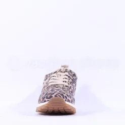 Women Paul Green Laced Sporty Trainer - Animal Print