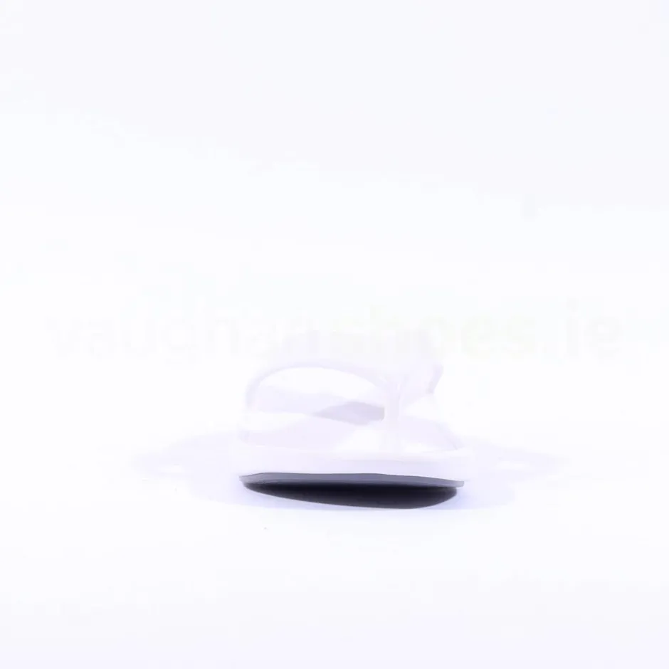 Women Aetrex Ladies Maui Orthotic Flips - White