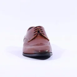 Tommy Bowe Lavington Wing Tip Shoe - Tan Leather