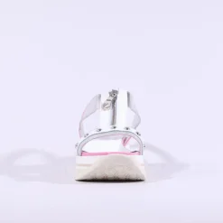 Women Marco Moreo Lecce Zip Platform Sandal - Pink White