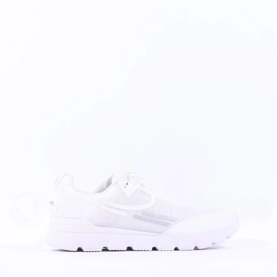 Women Ten Haag Light Elastic Lace Trainer - White