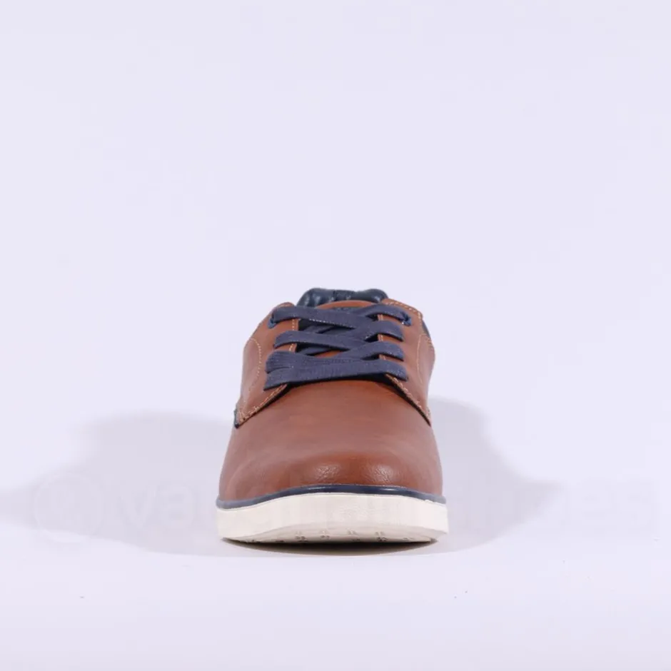 Tommy Bowe Lomax Laced Casual Shoe - Camel