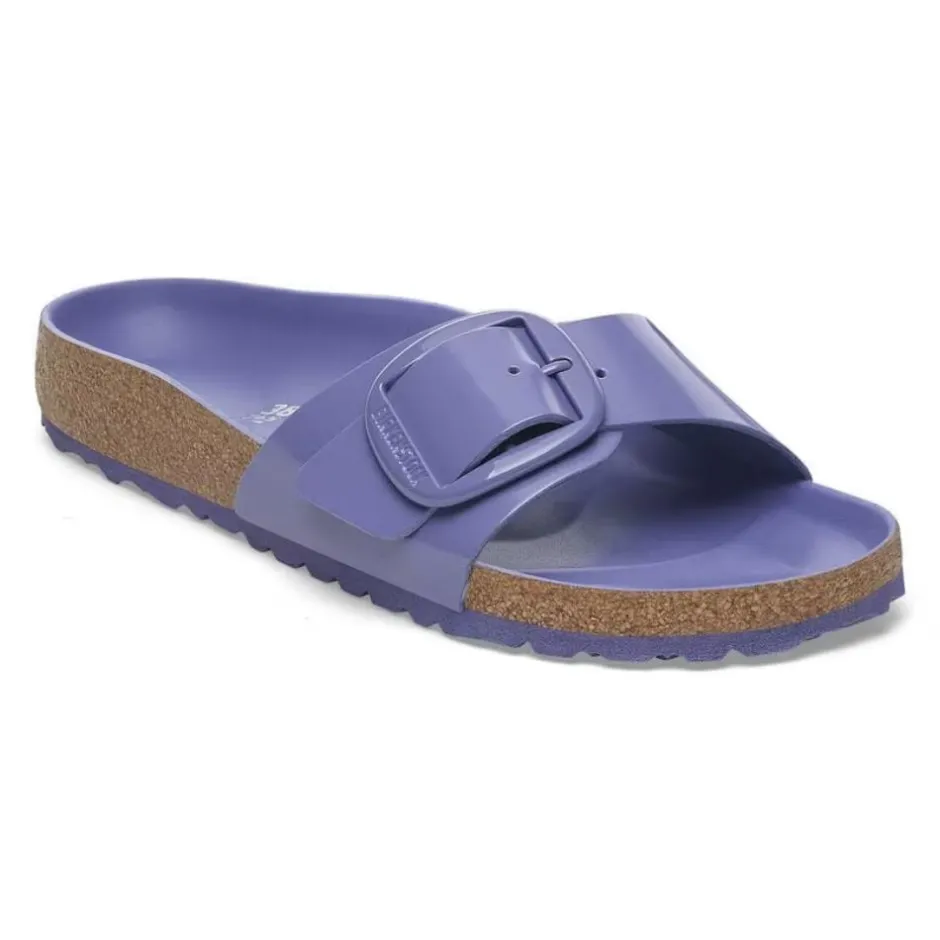 Women Birkenstock Madrid Big Buckle High Shine - Purple Dusk Tonal