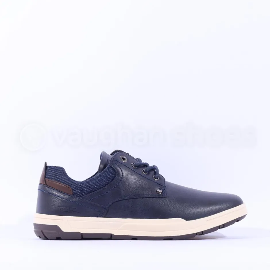 Tommy Bowe Marler Laced Casual Shoe - Navy