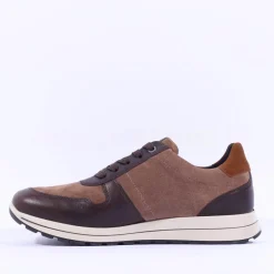 Ara Men Matteo 2.0 Goretex Lace Trainer - Brown Combi