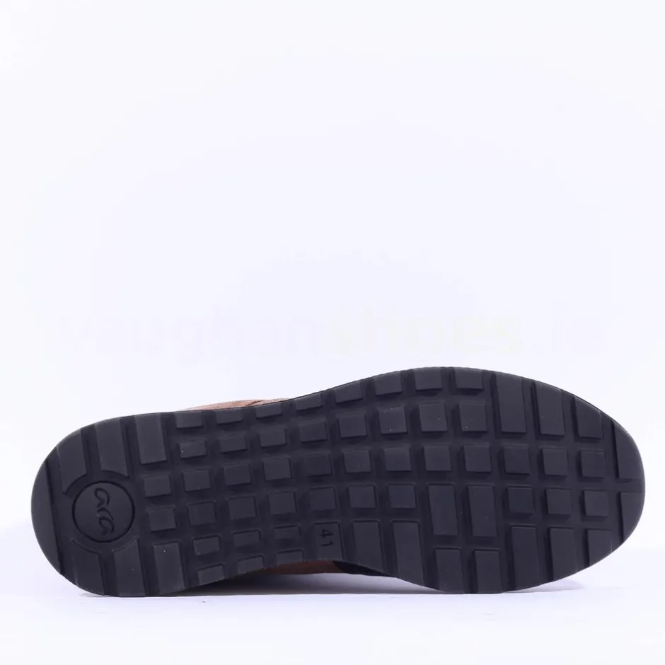 Ara Men Matteo 2.0 Goretex Lace Trainer - Brown Combi