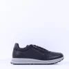 Ara Men Matteo Side Zip Wide Fit Shoe - Navy Grey