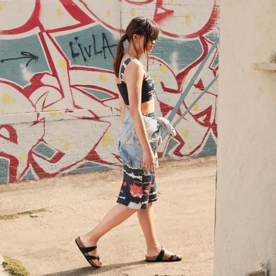 Women Birkenstock Mayari Birko-Flor - Black