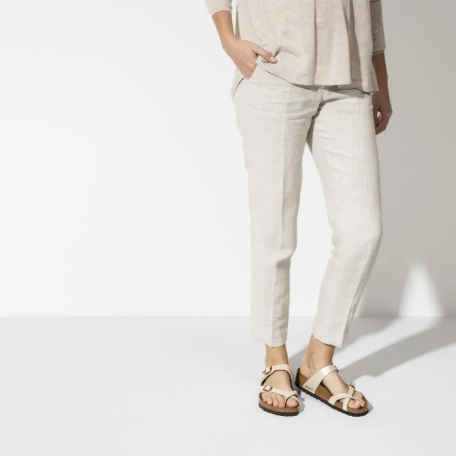 Women Birkenstock Mayari Birko-Flor - Graceful Pearl White
